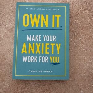 Urban Outfitters Anxiety Guide Book - Teal and Yellow